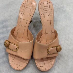 Chanel Pink Sandals
